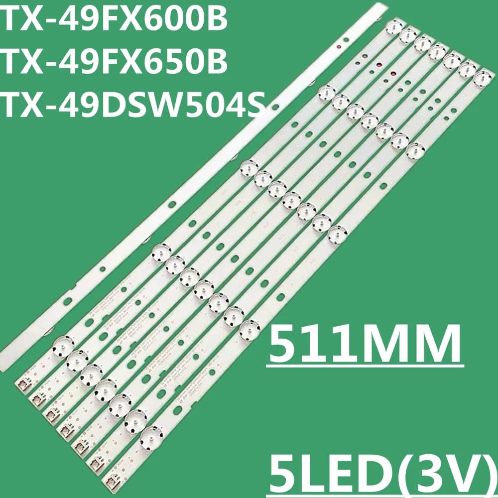 New LED Strip for LIG Innotek 49inch_3PCM00747A_REV0.5 TC-49FX600E TC-49FX650E TH-49D639W TH-49DS630W TH-49E410K TC-49DS600C