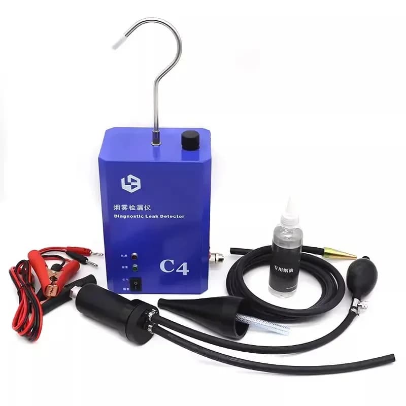 Nuovo Rilevatore di Perdite a Fumo per Auto, Macchina del Fumo per il Rilevamento di Perdite nel Sistema di Aspirazione del Motore, Strumento per la Rilevazione di Perdite a Fumo nelle Tubazioni