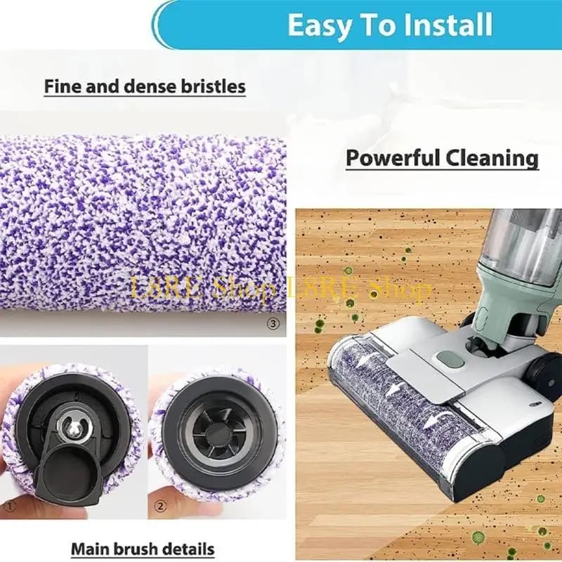 L8RE Brush Roller Brush Spazzola Spazzola bar for vacuum cleaner Foam filters