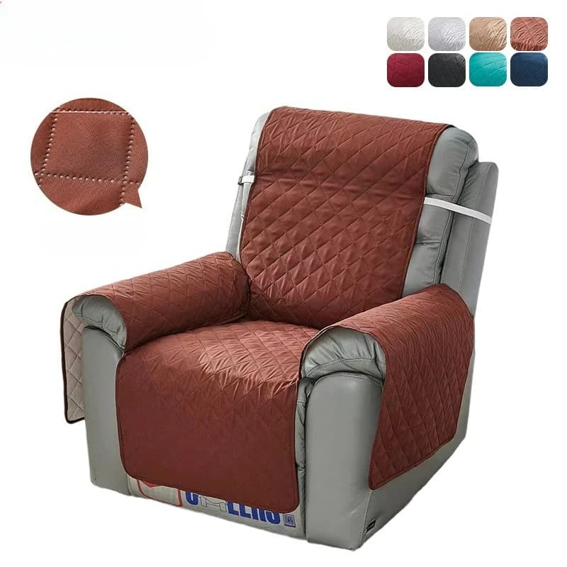 Solid Color Four-season Universal Sofa Cushion Reclining Chair Sofa Towel Pet Pad Full Cover Knitted Single Function Sofa Cover