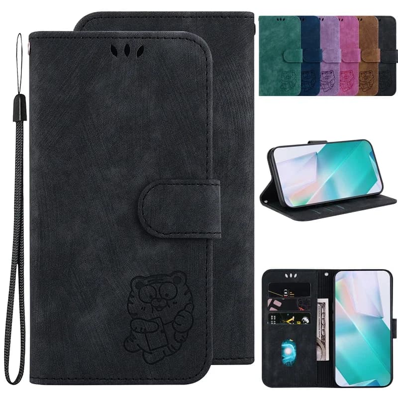 Custodia Magnetica in Pelle per Samsung Galaxy A26 A25 A16 A17 A24 A23 A22 A22S A14 A15 A13 A12 4G 5G A13 4G LTE