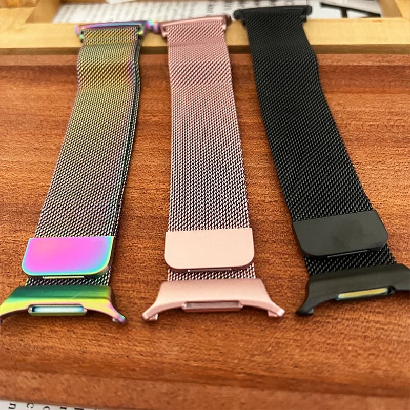 Cinturino milanese in acciaio inossidabile per Samsung Galaxy Watch 8 40 44mm Bracciale magnetico in metallo per cinturino Smart Watch Galaxy 8 Classic