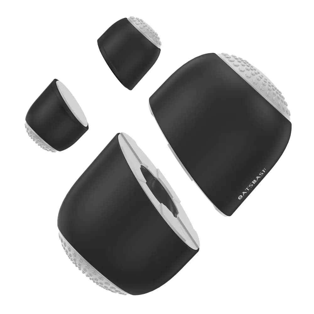 Oatsbasf Riser per laptop da scrivania Mini supporto di raffreddamento per laptop Tappetino magnetico Riser per tastiera Piedini ergonomici per laptop per MacBook Air Pro