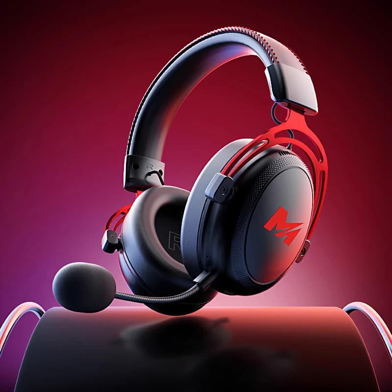 NEW M7Pro Wireless Headphones with Microphone, Bluetooth 2.4G headphones for PC, Laptop, Gamer, CSGO/FPS Esports Gaming Headphones, Kids Gift