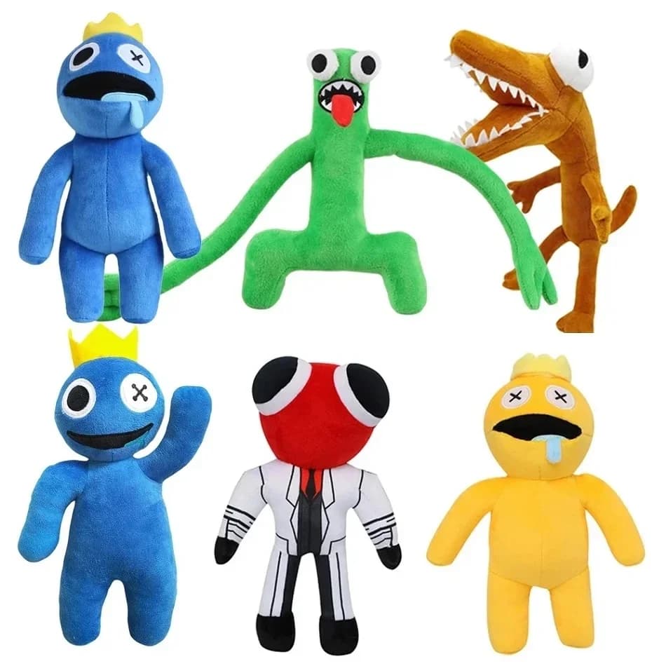 30 cm Arcobaleni Amici Giocattoli di peluche Animazione Mostro Bambola di pezza Ruolo Gioco di cartoni animati Burattini Giocattoli per bambini Regali di Natale