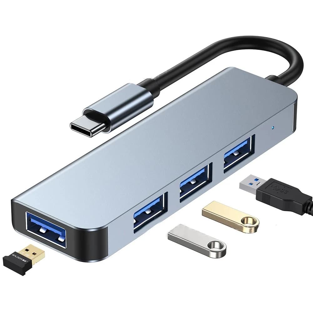 USB C HUB Tipo C Splitter Thunderbolt 3 Docking Station Adattatore per laptop con per MacBook Air M1 iPad Pro