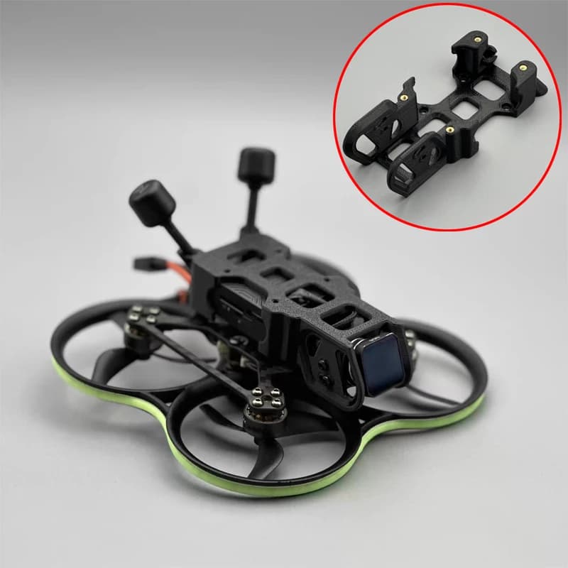 For Pavo20 Pro RC Drone Fissaggio 3D Pinting PETG Bracket Updates Walksnail Moonlight 4K Transmission Video