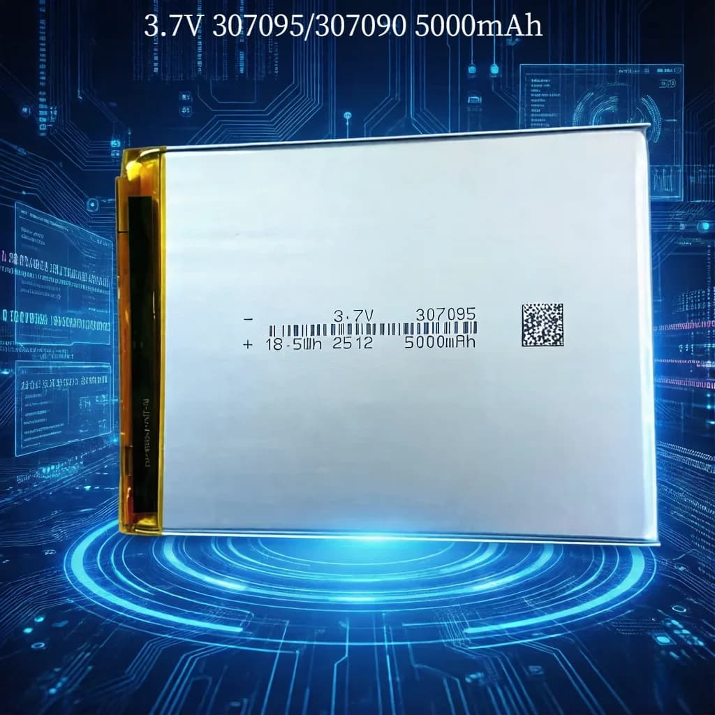 Batteria al litio polimerica ultrasottile da 3,7 V 5000 mAh per tablet MID da 8 pollici e 9 pollici 307095 307090 Batteria