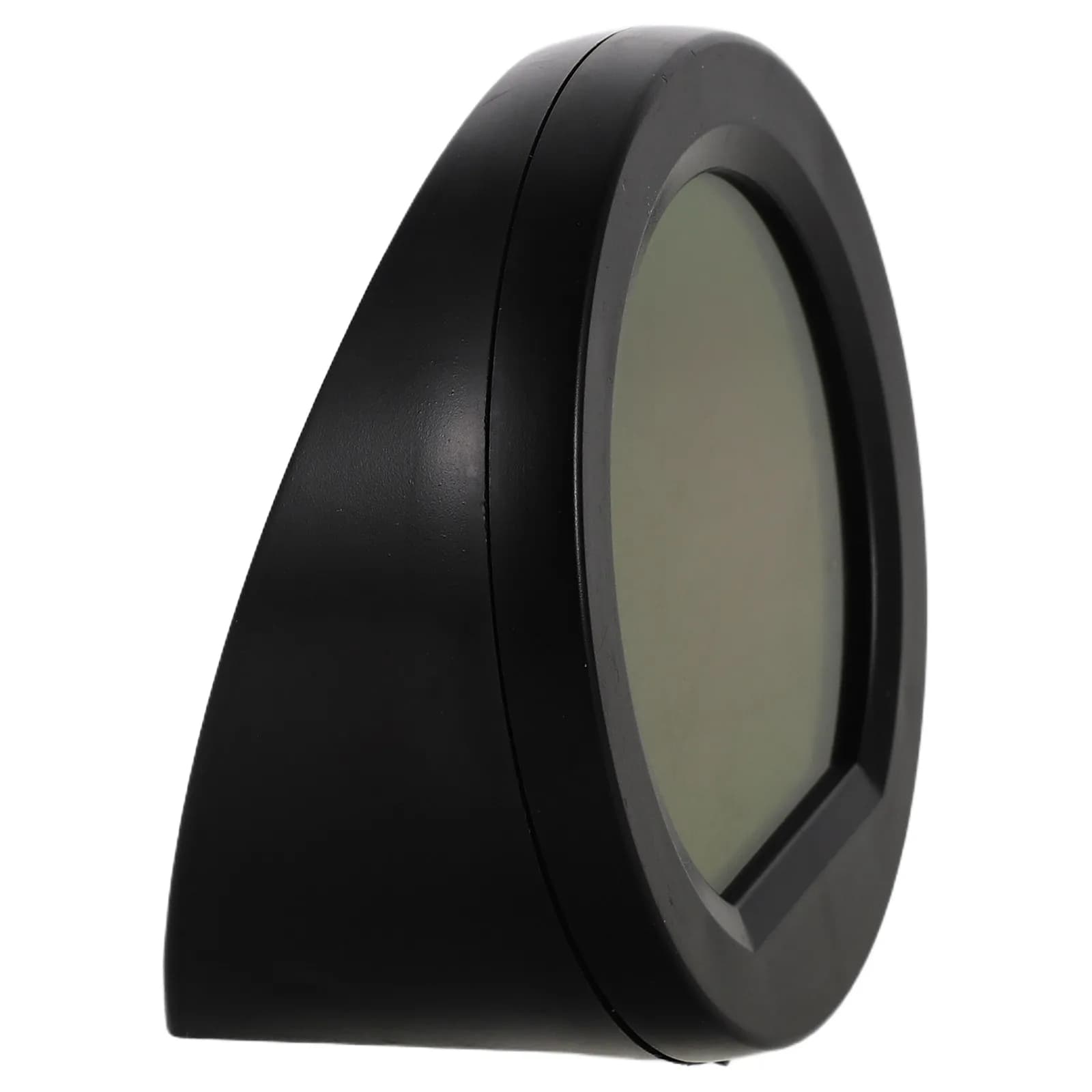 Orologio per auto ad energia solare, orologio digitale da cruscotto, display con data e temperatura, ricarica automatica, termometro per auto