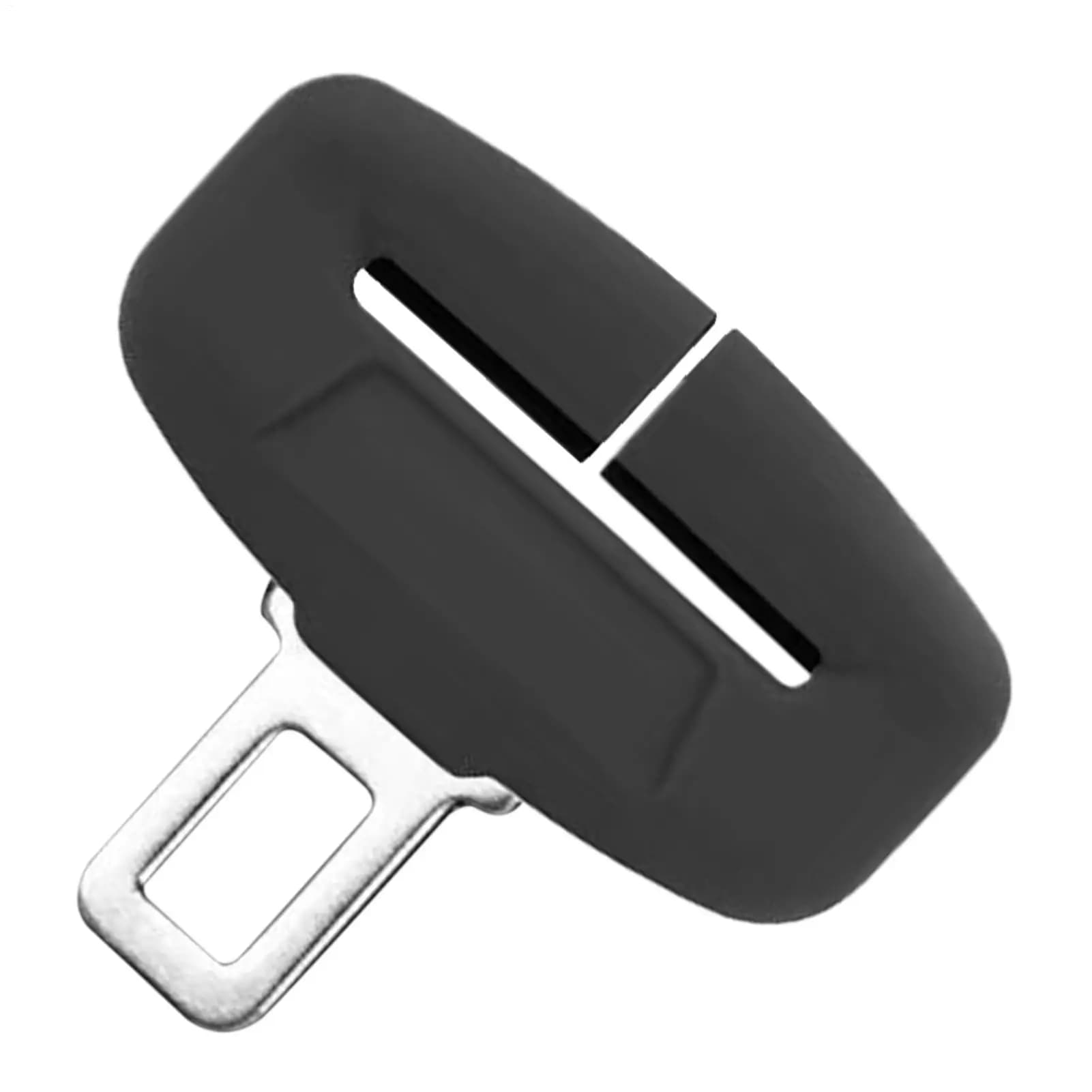 Seat Strap Buckle Protector Car Seatbelt Insert Cover Dustproof Silicone Sleeve Scratch-resistant Car Interior Modification
