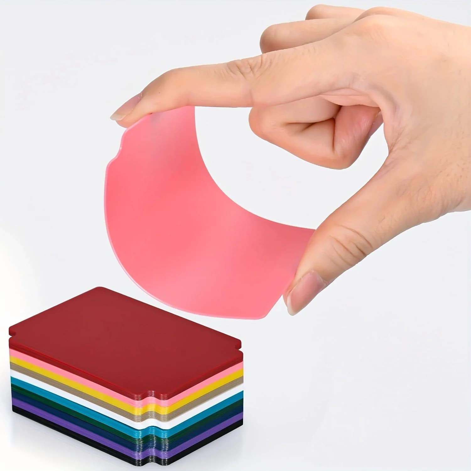 Trading Card Dividers for Storage Box, Muliticolor Dividers, 10 Colors Separator with Tabs, Fits for TCG, Baseball Card, Sports