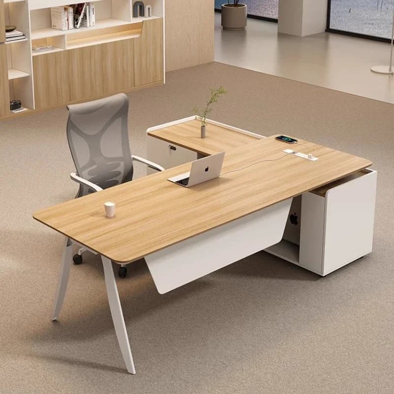 Scrivania per Computer da Camera da Letto, Sedia da Ufficio, Tavolo da Gaming, Scrivania per Studio e Scrittura, Mobili per Ufficio, Postazione di Lavoro Domestica