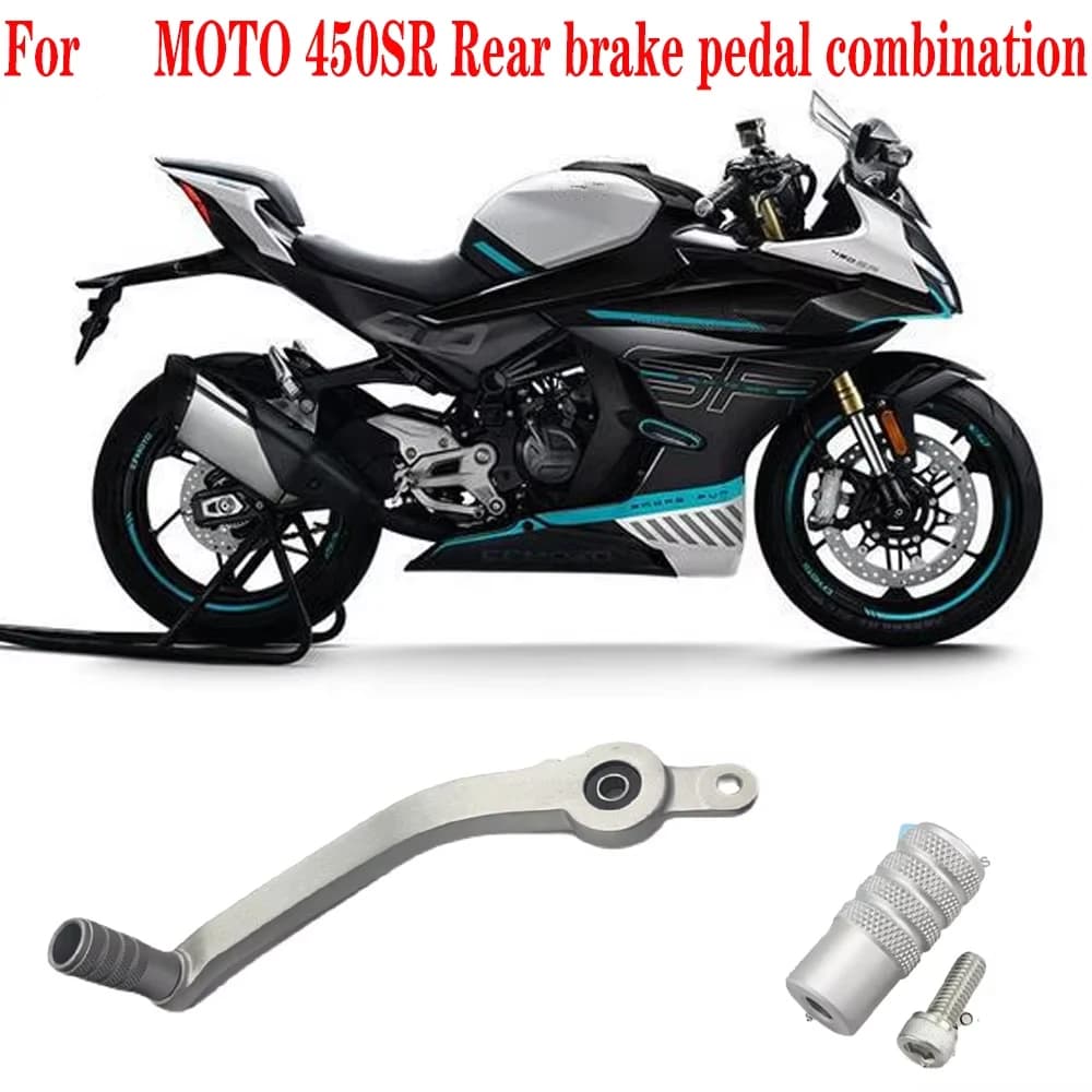 Pedale del Freno Posteriore Combinato per Moto CF 450SR 450SS 450SRS, Compatibile con CF 450SR 450SS 450SRS