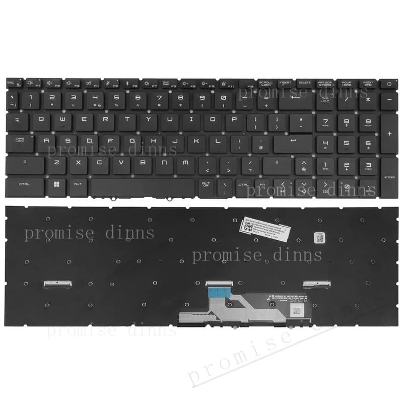 M New for US Mechanical Keyboard for MSI Raider TITAN 18 HX AI A7VIG MS-1822