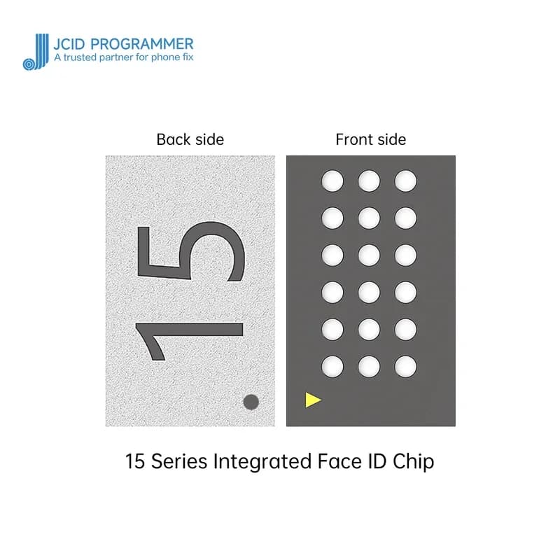 JCID Face ID Chip di riparazione Soluzione necessita di saldatura per iP X 11 12 13 14 15 Pro Max Pad Pro3 e 4 Strumento di recupero del proiettore a punti dello schermo