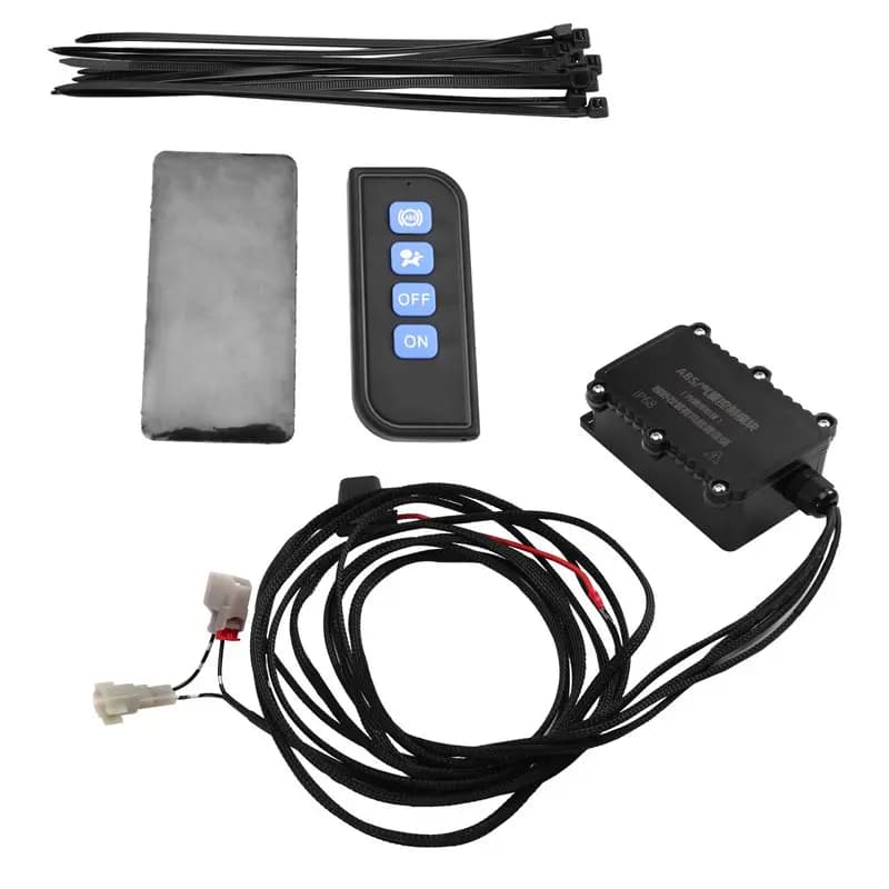 Interruttore ABS per Auto Semplice, Antiscivolo, con Telecomando, Design a Pulsante Singolo, Funzione di Interruzione Alimentazione per Ford F150 2015-2024