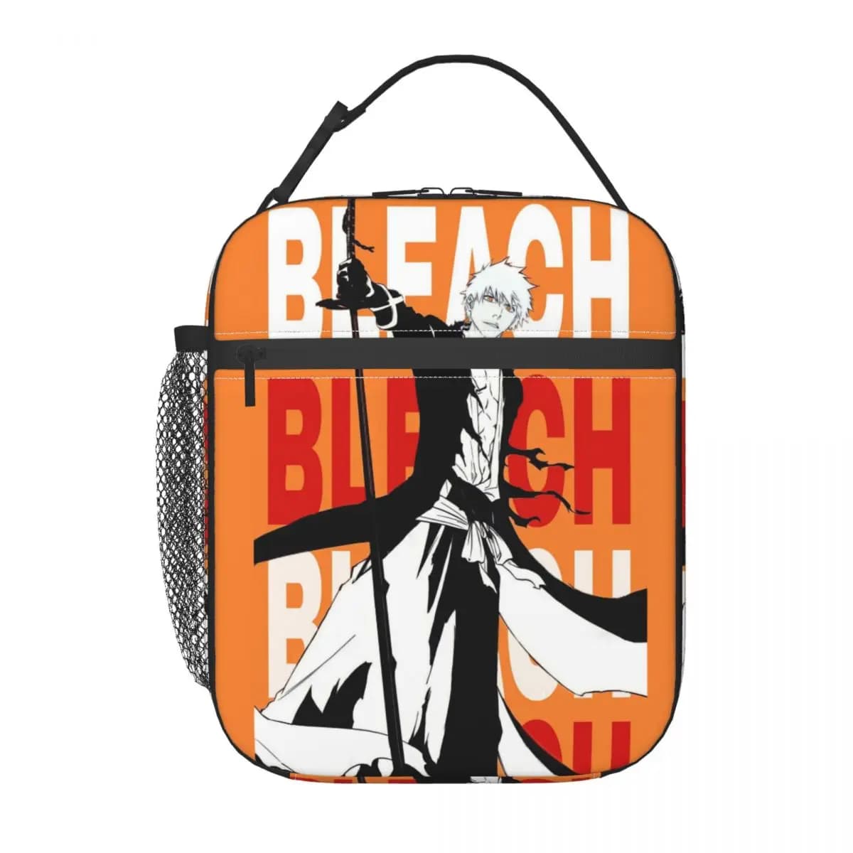 Borsa Termica Personalizzata Bleach Anime per Donne, Contenitore Isolato per Pranzo, Borsa Impermeabile per Spiaggia, Campeggio e Viaggi