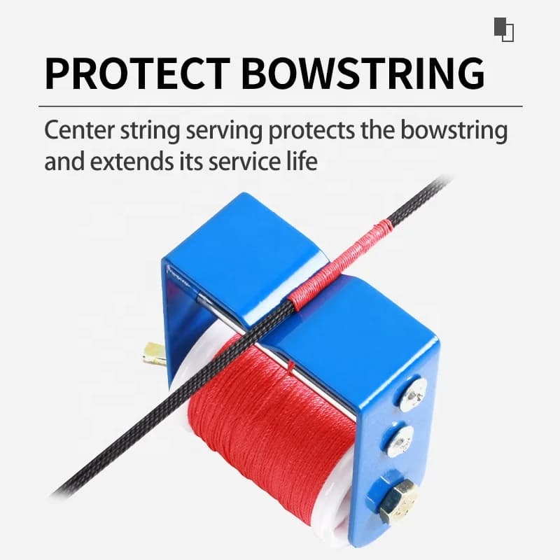 Bow String Jig Set Bowstring Serving Thread Compound Recurve Bow & Arrow Hunting Bowstring Maintenance Accessories Serving Tool