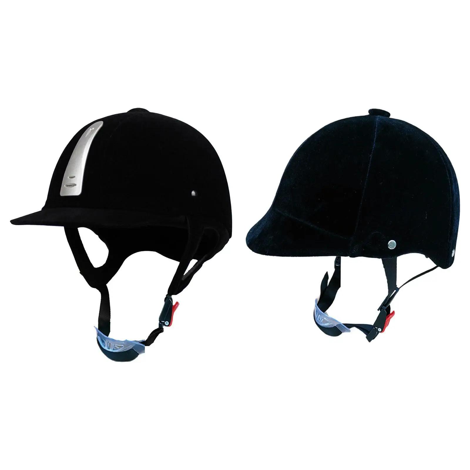 Casco da Equitazione Circonferenza Testa 54-62cm Cappello Sportivo da Esterno Berretto da Equitazione Uomo Donna Cappello Equestre Attrezzatura per Equitazione