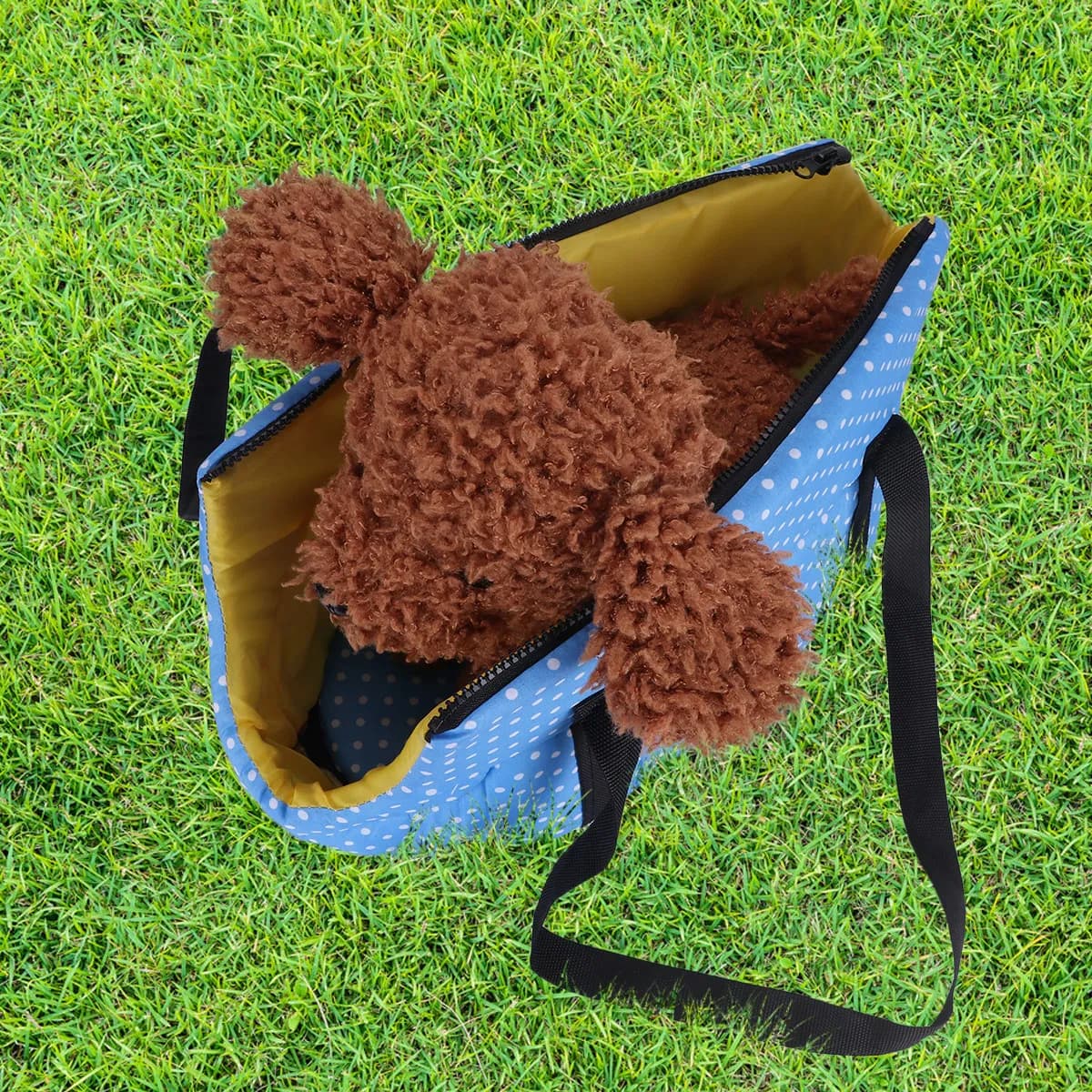 Zaino per Cani 1 Pezzo, Trasportino Portatile per Animali Domestici da Viaggio e Uso Esterno, Traspirante, Resistente ai Graffi e all'Usura, Tracolla Destra/Sinistra