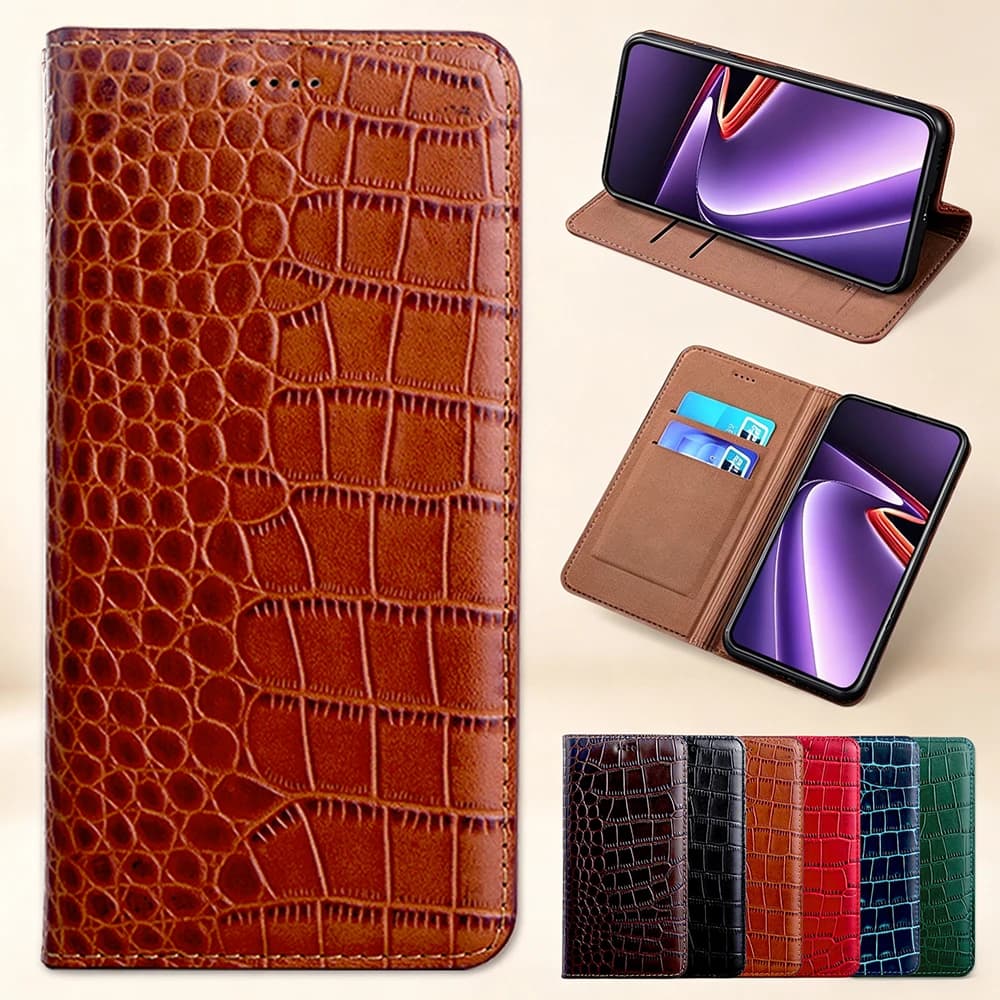 Wallet Case For Motorola Moto G57 Case Luxury Genuine Leather Flip Cover For Motorola G57 Power Case Magnetic Book Cover Fundas