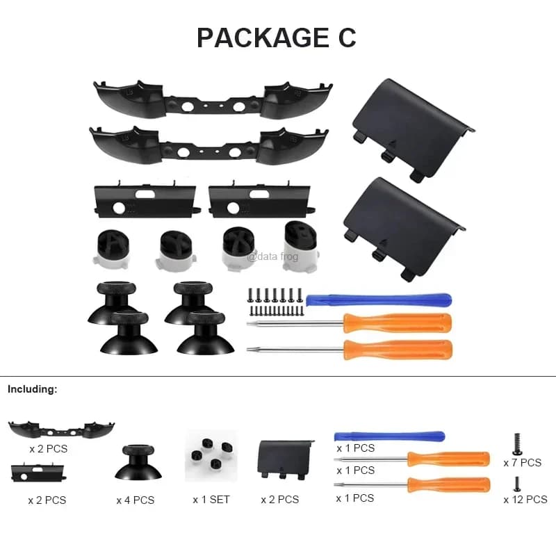 DATA FROG Sostituzione joystick analogico 3D per Xbox One / Per modulo di riparazione levetta controller Xbox Series XS