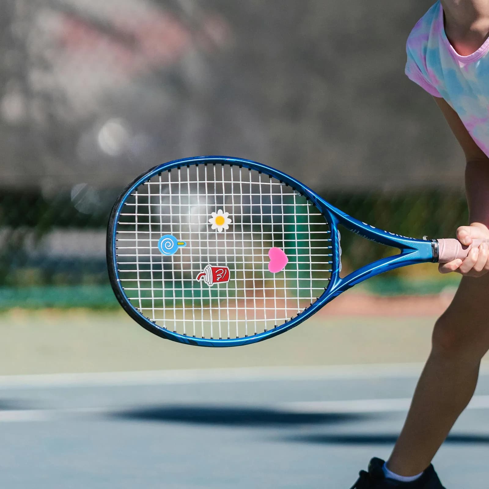 18 Pezzi Antivibranti per Racchetta da Tennis in Silicone, Ammortizzatori per Riduzione delle Vibrazioni, per un Controllo e un Comfort Migliorati della Racchetta