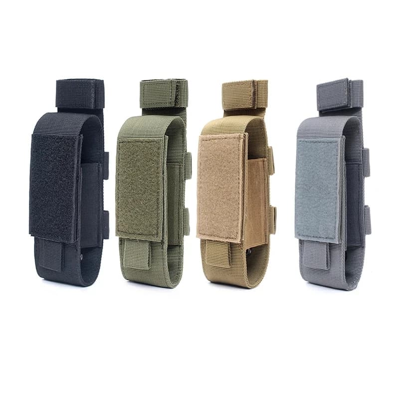 1PCS Carbou Tourniquet Pouch Holder MOLLE Nylon for Trauma Shears EMT Storage Bag EDC Belt Flashlight Holster Medical Scissor