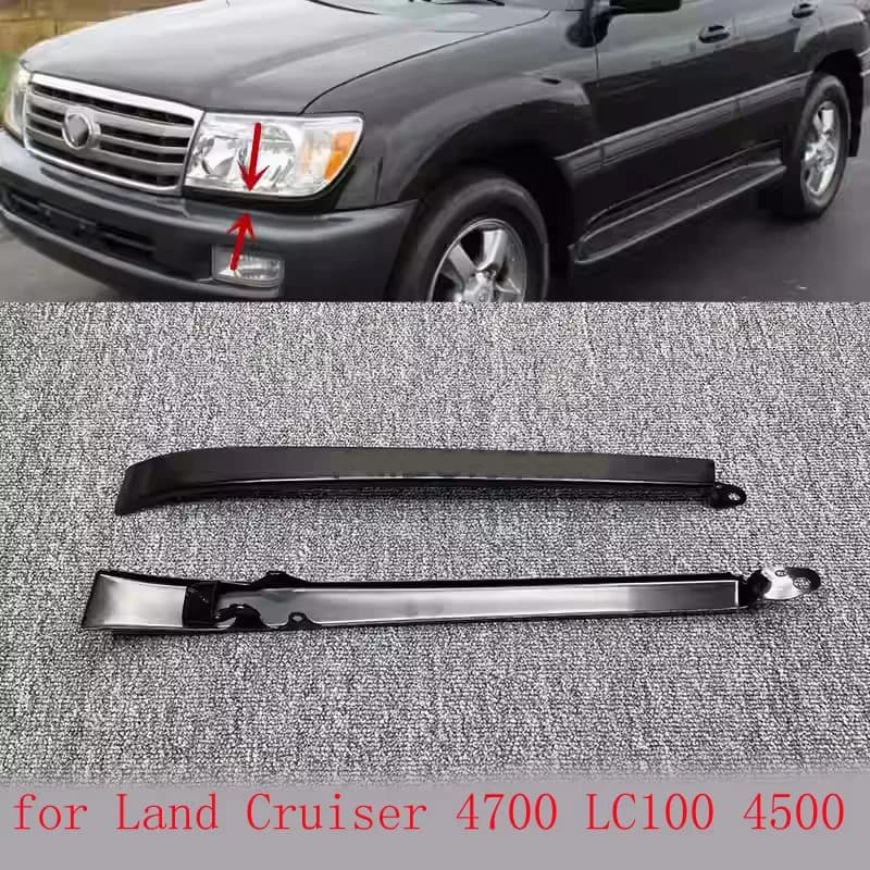 PER Land Cruiser 4700 LC100 4500 Faro Integrato Inferiore Striscia Decorativa Grande Striscia di Illuminazione Faro Staffa Sopracciglio