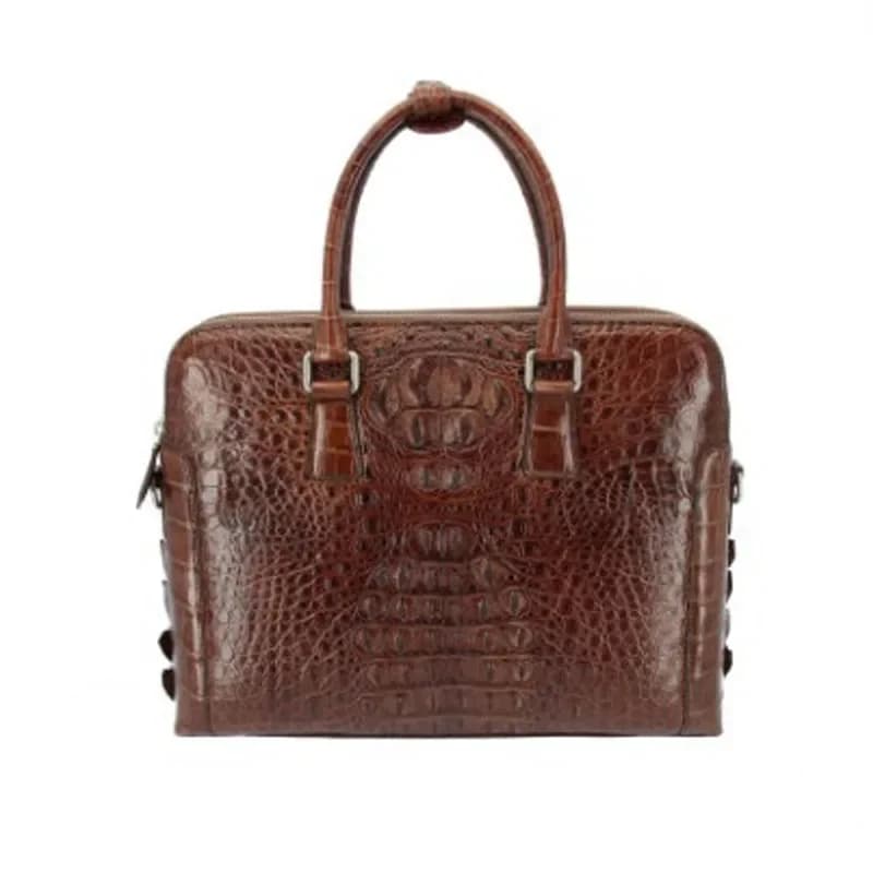hongzhiyan nuovo arrivo Borsa da uomo d'affari borsa da uomo d'affari valigetta da uomo in vera pelle di coccodrillo
