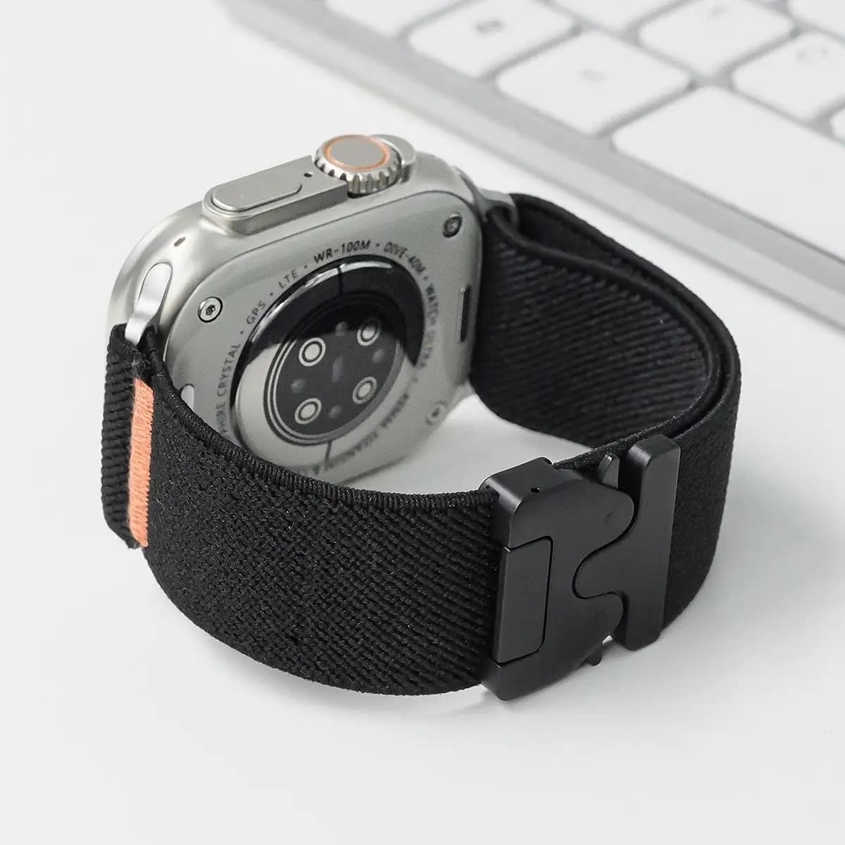 Cinturino per paracadute per cinturino Apple Watch 45mm 46mm 44mm 42mm 40mm 41mm 49mm Bracciale correa iwatch Serie 10 9 8 7 5 6 3 SE ultra 2