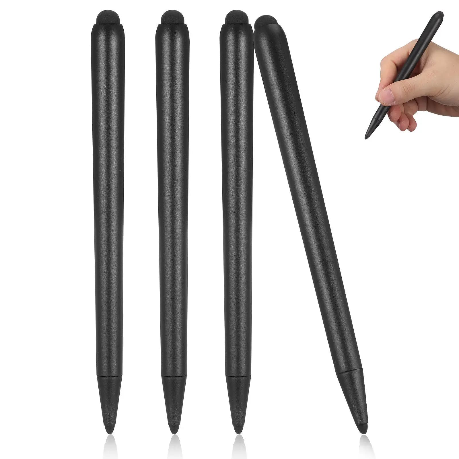 4Pcs Whiteboard Screen Pen Dual-Head Capacitive Stylus High Sensitivity Suitable for Tablets Phones Whiteboards