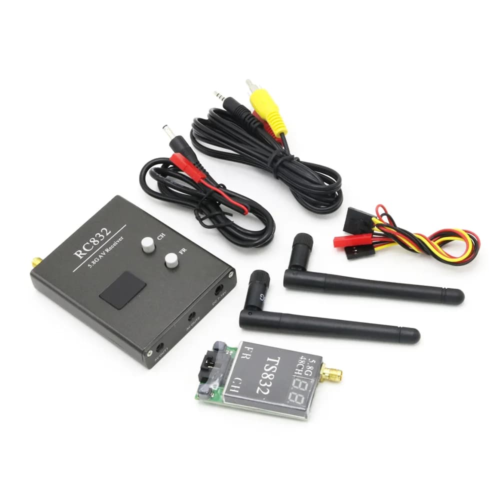 TS832/RC832/RC832H 48Ch/40Ch 5.8G 600mw 5km Wireless AV Receiver Transmitter for FPV Multicopter RC Aircraft Quadcopter