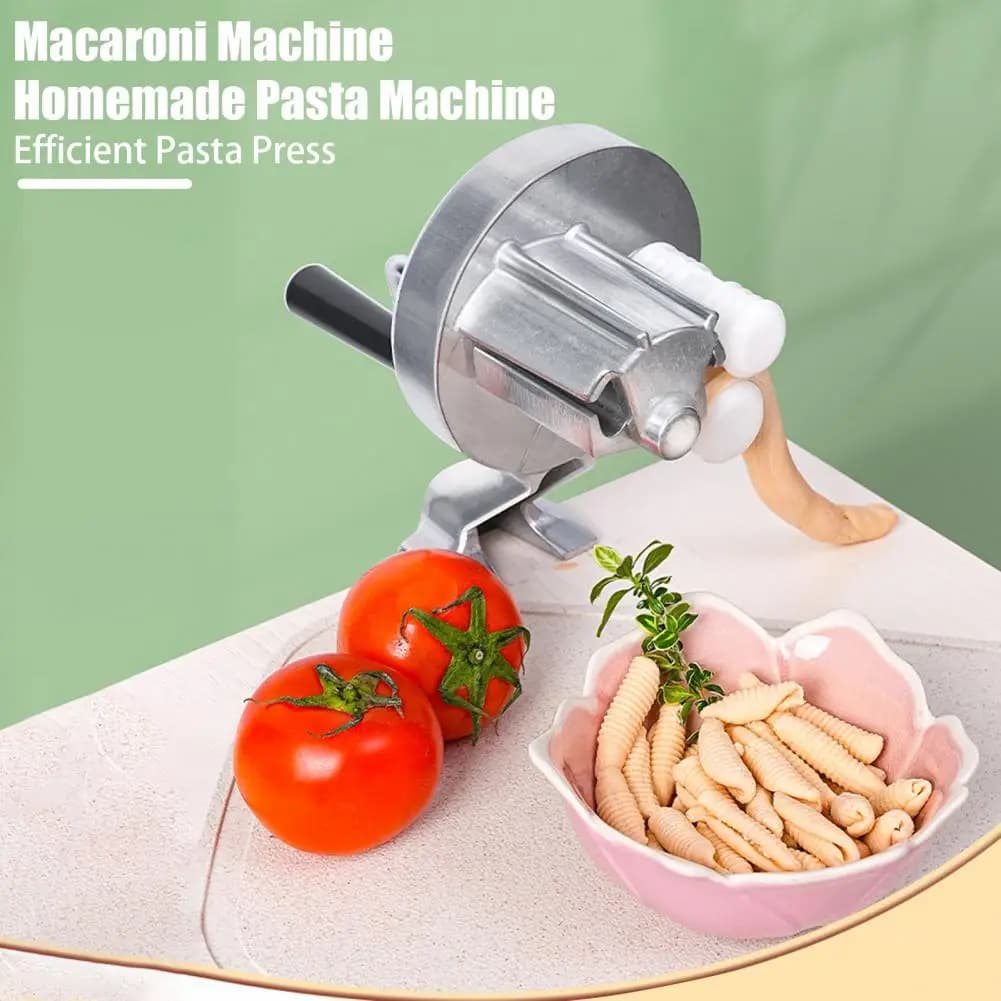 Macchina per la produzione di noodle Macchina per pasta in acciaio inossidabile per tagliatelle fatte in casa Macaroni regolabile per cucinare per spaghetti