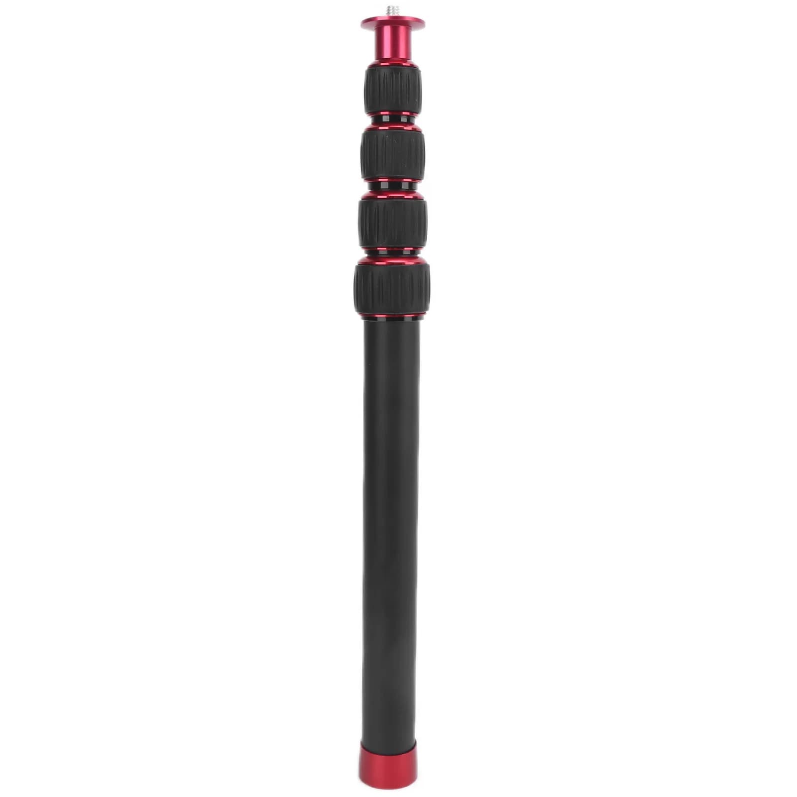 Tubo di prolunga monopiede portatile Altezza regolabile Materiale metallico Asta di prolunga monopiede Vite da 1/4 pollici per escursionismo per monopiede