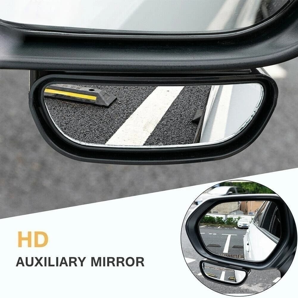 360 gradi Stick On Blind Spot Specchio Parcheggio retromarcia per auto Specchietto retrovisore convesso grandangolare Accessori auto ausiliari