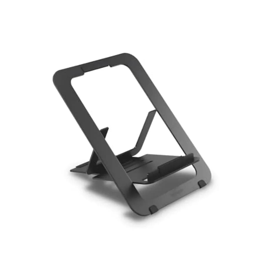 Supporto Regolabile per Laptop da Scrivania Ultra-Sottile Leggero Pieghevole Portatile Antiscivolo in Silicone per Tablet fino a 13 Pollici
