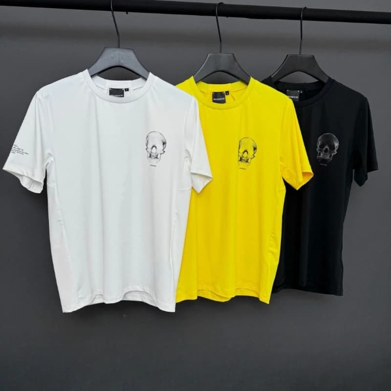 T-shirt da golf girocollo a maniche corte da uomo Primavera Estate 2026, top casual sportivo traspirante e assorbente per allenamento all'aperto