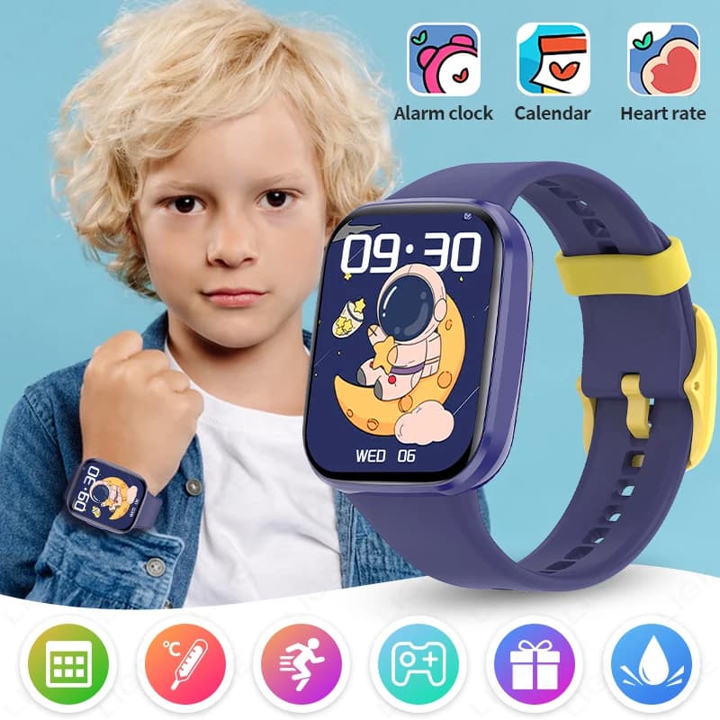 LIGE For Children Sport Studing Orologio Miglior compleanno Regali per bambini Studente Smart Watch Salute Orologi intelligenti elettronici interattivi