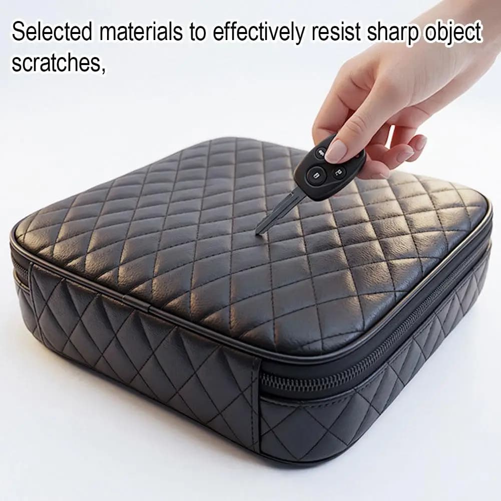 Borsa portatile per il trasporto del cavo di ricarica per auto elettriche, antiurto, rotonda/quadrata, accessori per auto