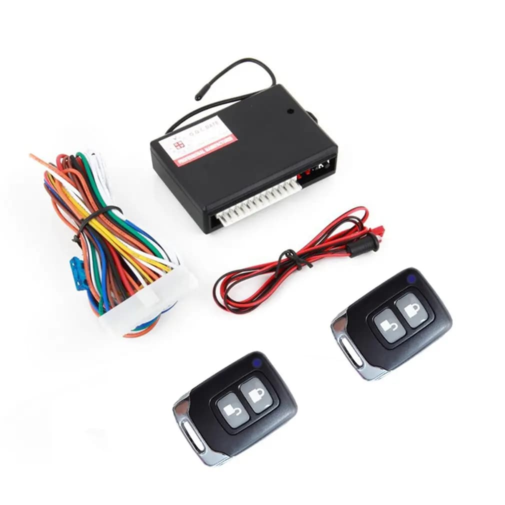 Sistemi di allarme per auto 12V Chiusura centralizzata Serratura centralizzata per auto Sistema senza chiave Telecomando con kit centrale remoto automatico