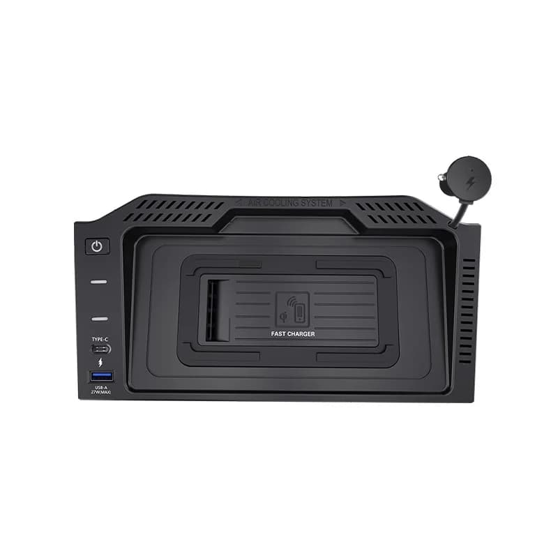 15W Caricatore Senza Fili Per Auto QI Caricatore Del Telefono Veloce Piastra di Ricarica Del Telefono per Honda ZRV ZR-V HRV HR-V 2023 2024 Accessori Auto