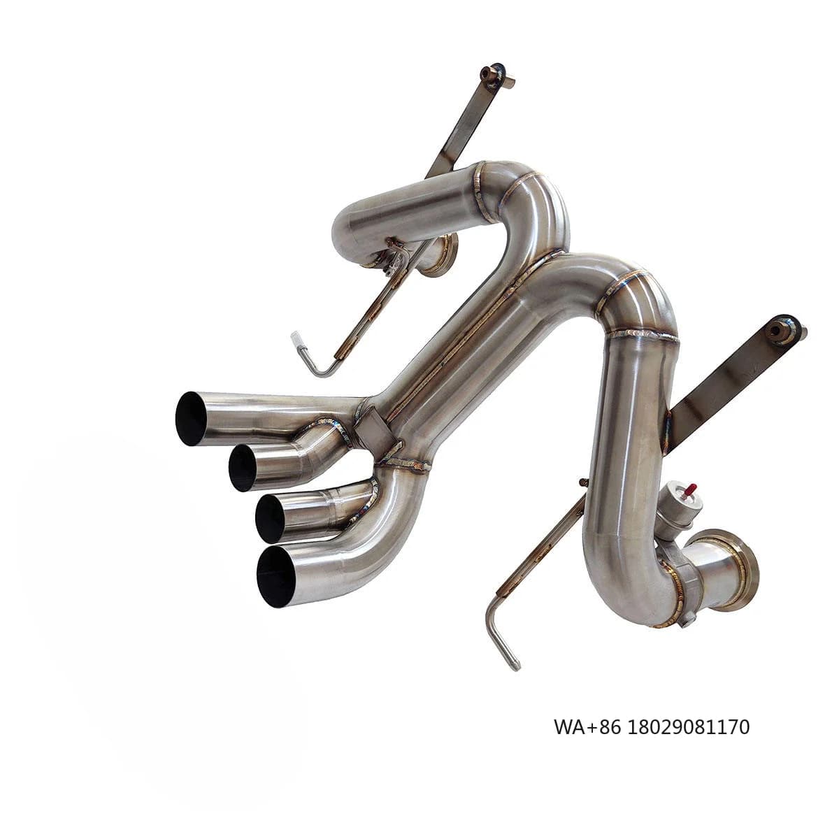 Sistema di Scarico Valvetronic per Auto LP 750 6.5L 2011-2015, Silenziatori con Valvola Elettronica/a Vuoto in Acciaio Inossidabile