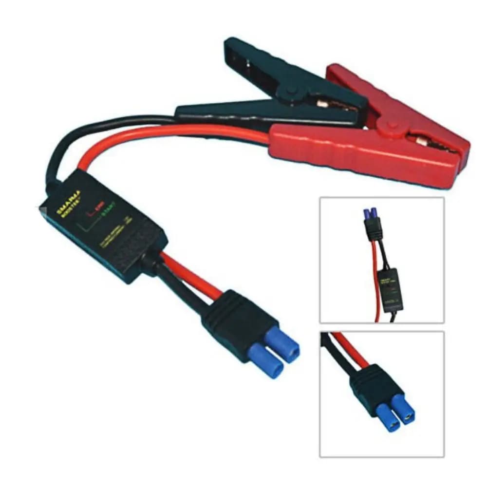 12V 200A cavo booster intelligente connettore EC5 intelligente auto camion emergenza avviamento di emergenza morsetti a coccodrillo clip