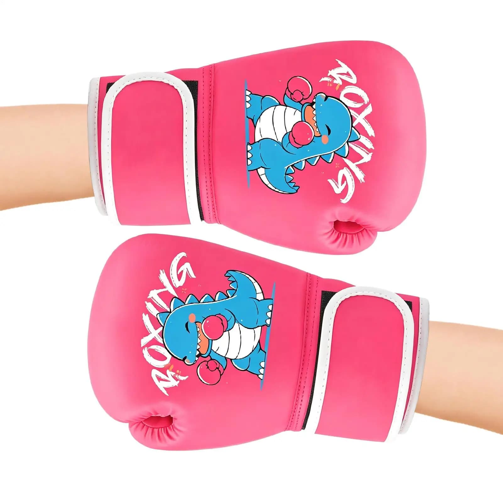 Boxing Gloves Kids PU Sparring Training Mitten Boxing Mitts For Ages 7-12 Punching Bag Kickboxing Martial Art Karate Sports