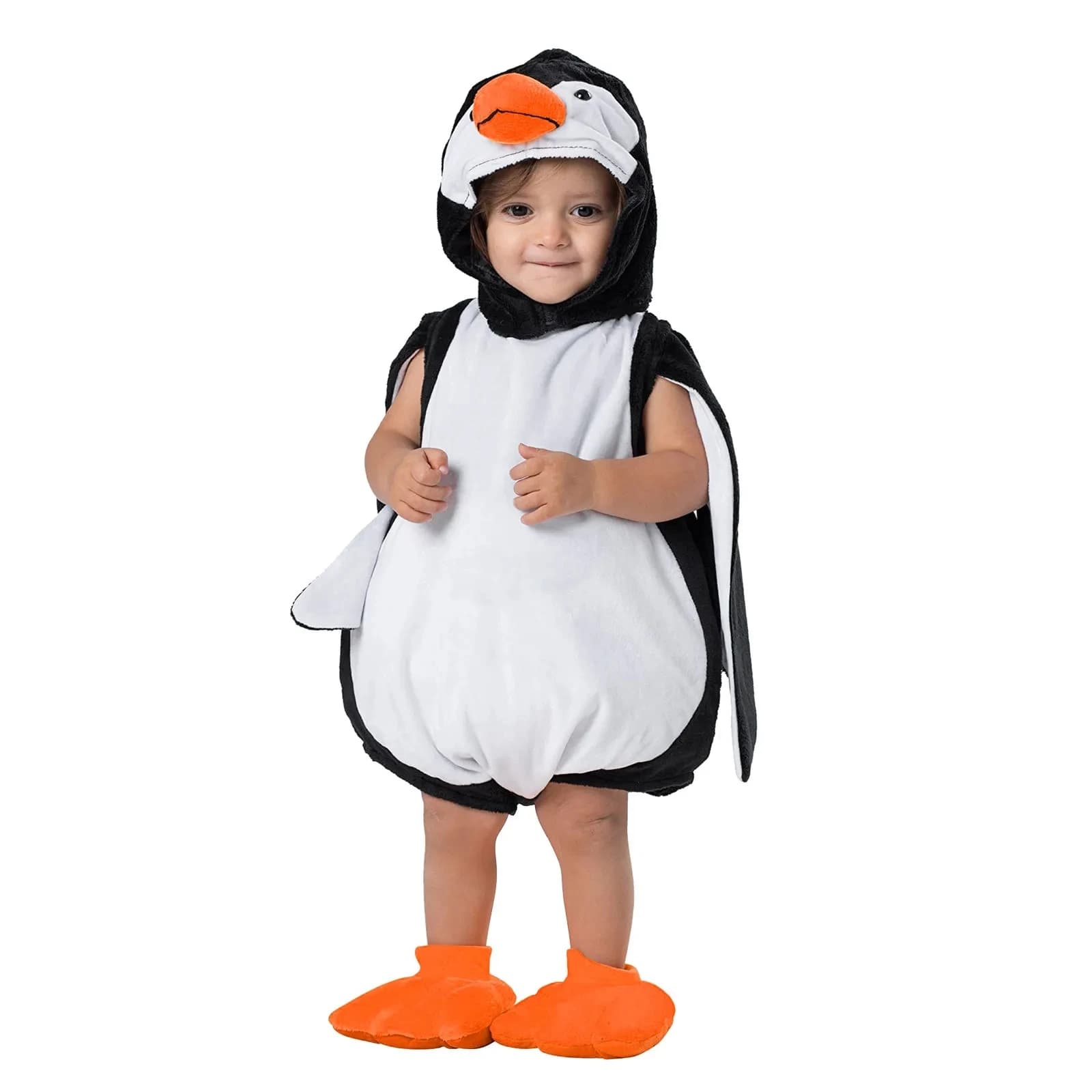 Umorden Costume da Pinguino per Neonato Ragazzi Ragazze 0-24M 2 pezzi/set
