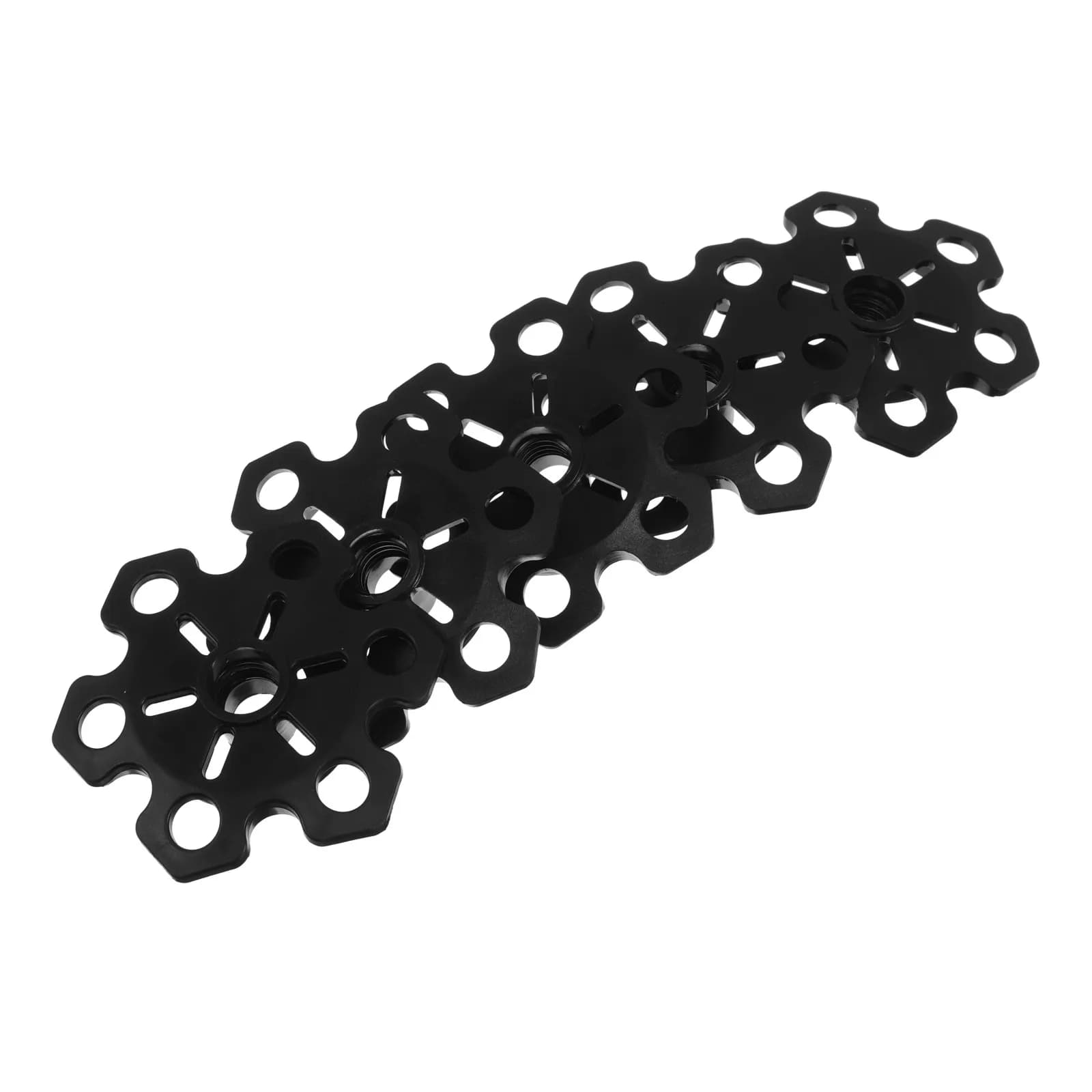 5 Piece Spare Parts for Trekking Sticks, Snowflake Anti-slip Design, Fan Protection, Traction Support, Hiking, Walking, Skiing
