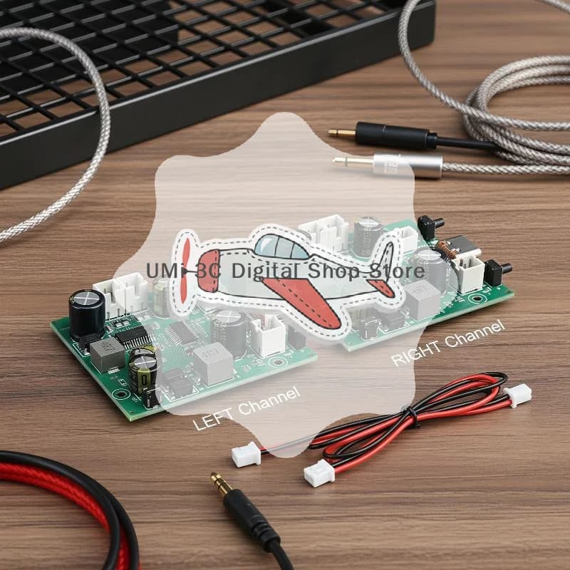 DC 5V/3.7V TWS Bluetooth Amplifier Board 2*10W Dual Channel Lossless Sound for Portable Bluetooth Speaker Building