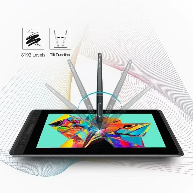 2025/Portable 13,3 pollici completamente laminato schermo antiriflesso controllo inclinazione disegno disegno grafico disegno penna tablet monitor