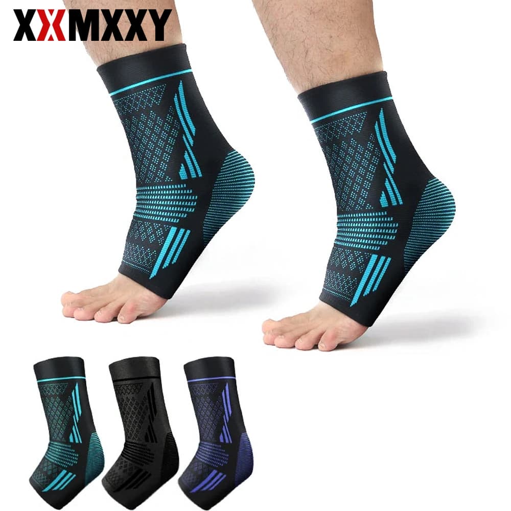 1 Pezzo Supporto per Caviglia Sportivo a Compressione, Fascia di Supporto per Caviglia Lesionata, Prevenzione Infortuni e Uso Quotidiano